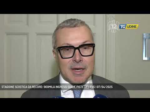 STAGIONE SCIISTICA DA RECORD: 900MILA INGRESSI SULLE PISTE DEL FVG | 07/04/2025
