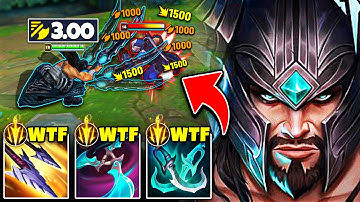 Tryndamere but I have so much attack speed it looks like I