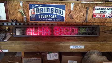 Alpha Big Dot 4 foot LED Programmable Electronic Sign