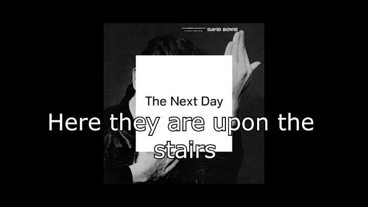 The Stars (Are Out Tonight) Lyric Video version - Lyric Video performance video thumbnail