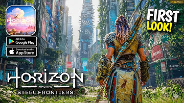 Horizon Steel Frontiers Mobile GAMEPLAY! - Trailer | MMORPG in Unreal Engine 5 | Android IOS PC