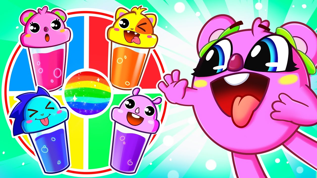 Rainbow Juice Song😋 | Funny Kids Songs 😻🐨🐰🦁 And Nursery Rhymes by Baby ...