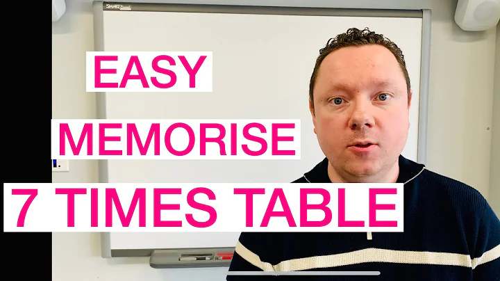 How to Memorise The 7 Times Table - Quick and Easy Maths!