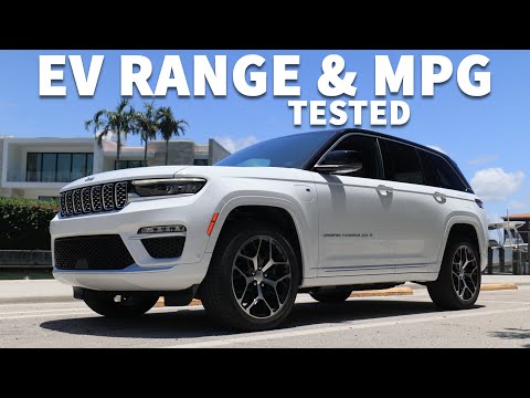 OverachiEVer! Jeep Grand Cherokee 4XE: Electric Range and Hybrid MPG Real-World Testing