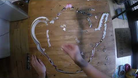 Jigsaw 2 Time Lapse - IMPOSSIBLE DOUBLE SIDED PUZZLE!