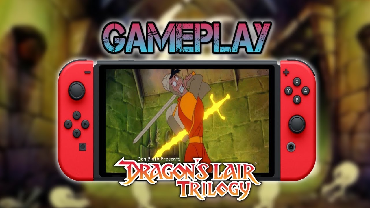 Dragon S Lair Trilogy Gameplay Nintendo Switch Youtube