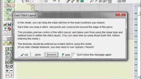 DesignaKnit 8 Tutorial Using Exact Stitch Layout To Fine Tune Your Garment