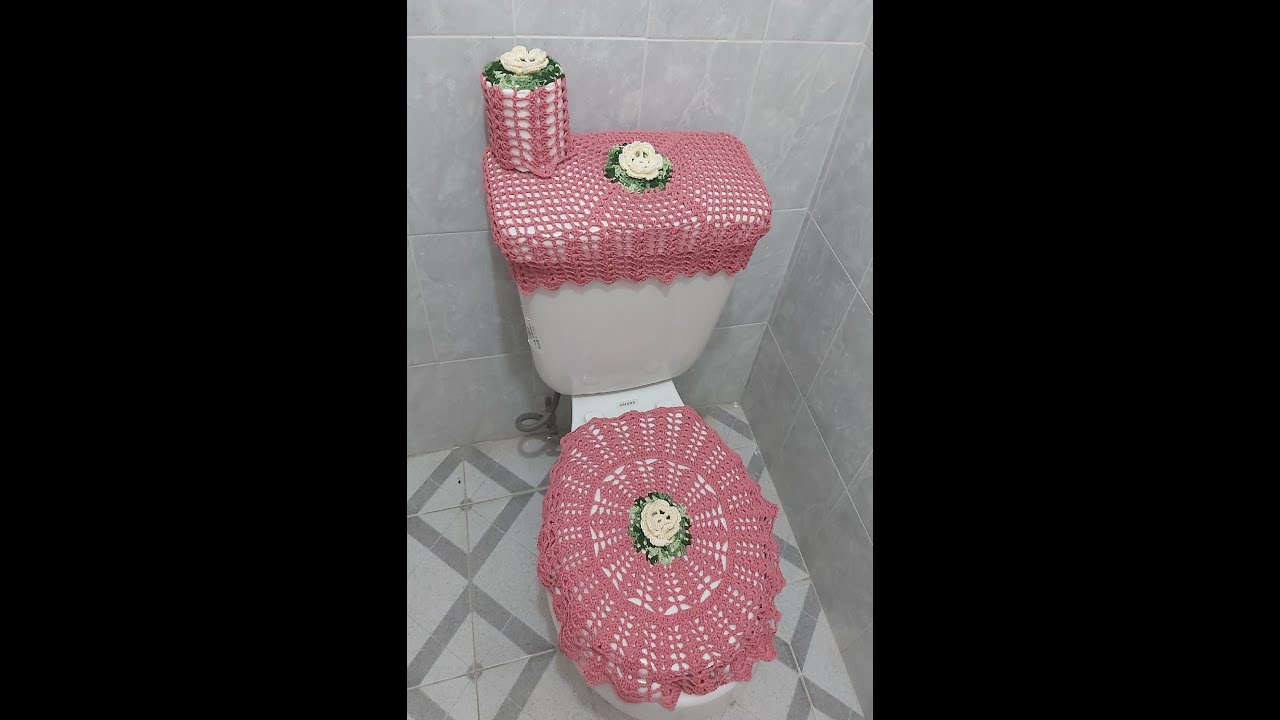 Juego de baño Romance Porta tapa 