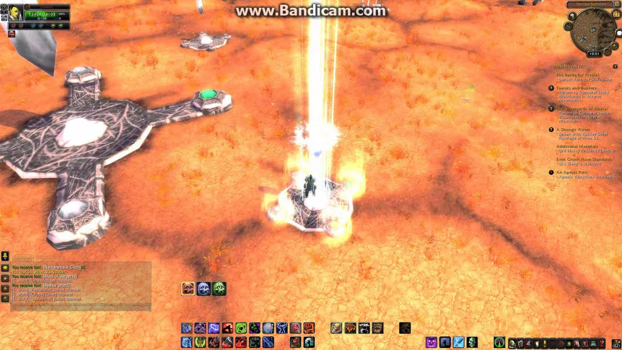 WoW Outland - An apexis Relic