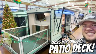 2025 MPG 2400PD | Patio Deck Travel Trailer!