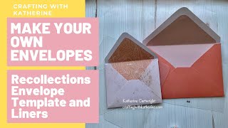 Make Your Own Envelopes - Recollections Envelope Template And Envelope Liners