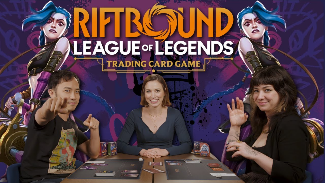 Riftbound League of Legends Trading Card Game | Jinx vs Volibear