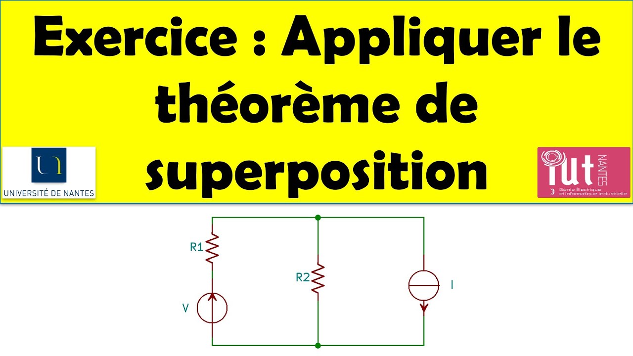 Exercice : Application du Théorème de superposition