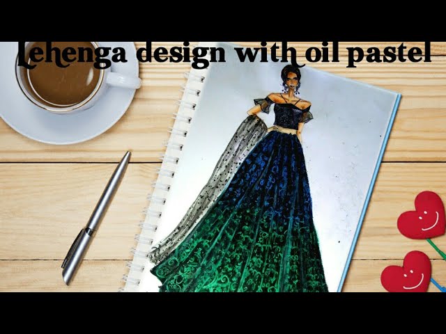 oil pastel dress 23 Oil pastel ideas