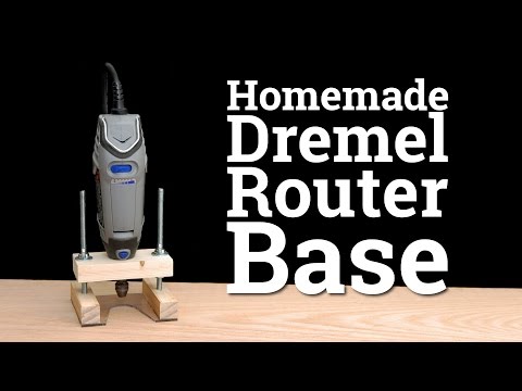 How To Make A Dremel Router Base