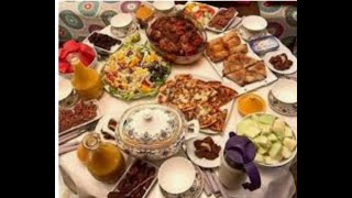 منيو افطار وسحور 30يوم لشهر رمضان الكريم  بلاش تحتارى ولاتفكرى كل يوم