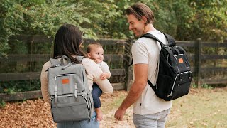 KeaBabies Explorer Diaper Bag in Action: Smart Features for On-the-Go Parents!