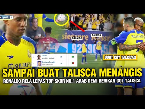 REPSECT RONALDO BERHATI MALAIKAT RELA LEPAS TOP SKOR NO.1 DI ARAB!! Demi 1 Gol untuk Talisca