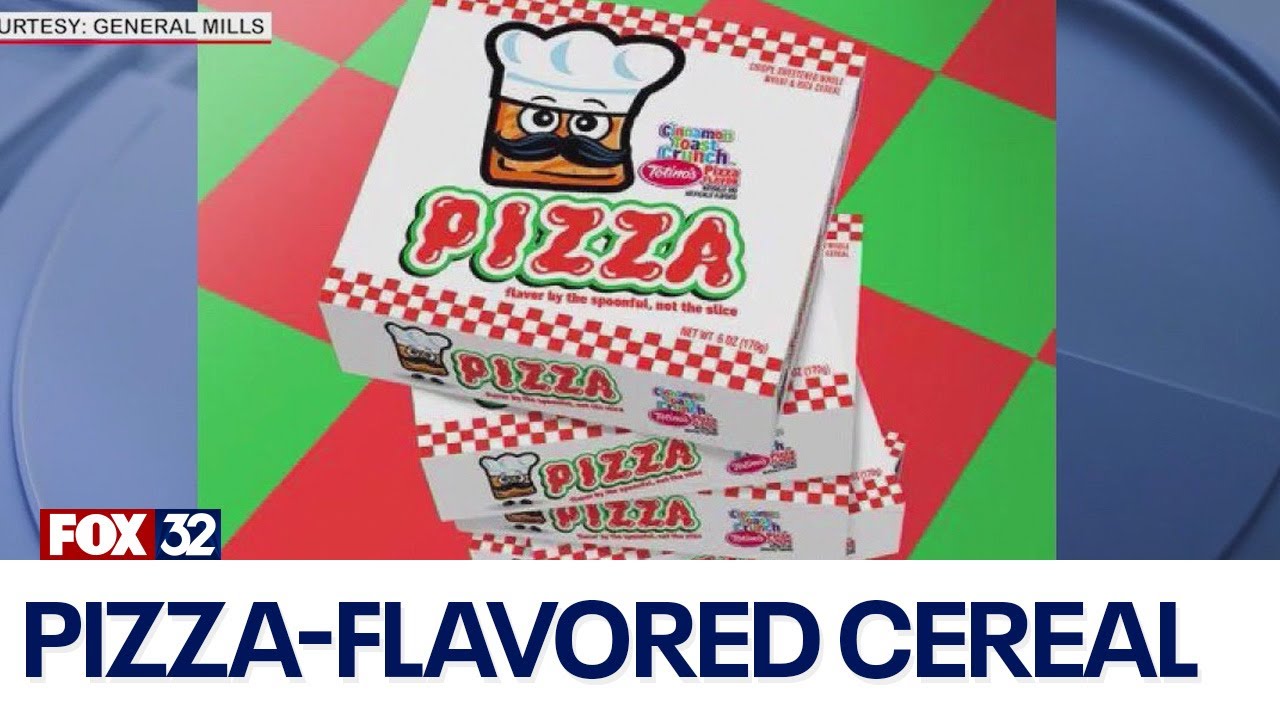 Would you try pizza-flavored cereal? - YouTube