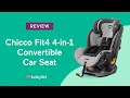 Chicco Fit4 4-in-1 Convertible Car Seat Review - Babylist