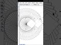 1 Box سے یہ Hypnotic Pattern کیسے بنا؟ CorelDRAW Trick 😱Shorts