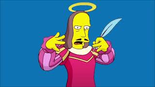 The Simpsons Game - William Shakespeare Voice Clips