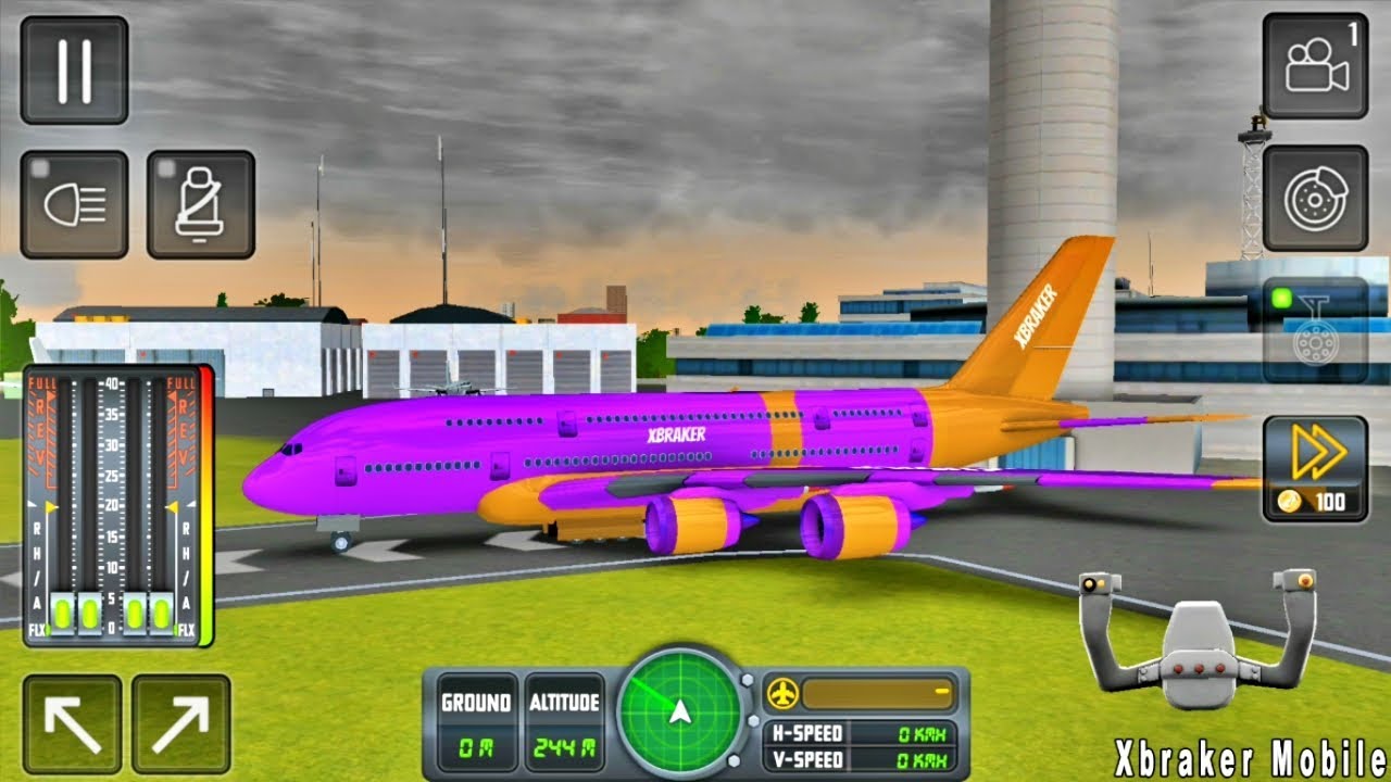 Flight Sim 2018 23 Airplane Simulator New Paint Airplane Unlocked