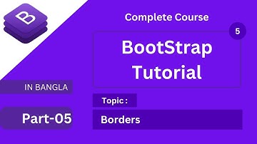 how to use border in bootstrap | complete bootstrap tutorial in bangla with bootstrap 5 full course