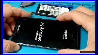 Замена аккумулятора / батареи / Samsung Galaxy S7