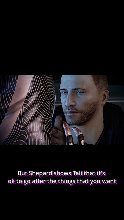 Mass Effect Romantic Analysis: Tali and Shepard #shorts
