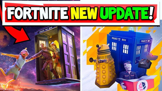 Fortnite x Doctor Who: veja o código para resgatar spray Tardis de graça