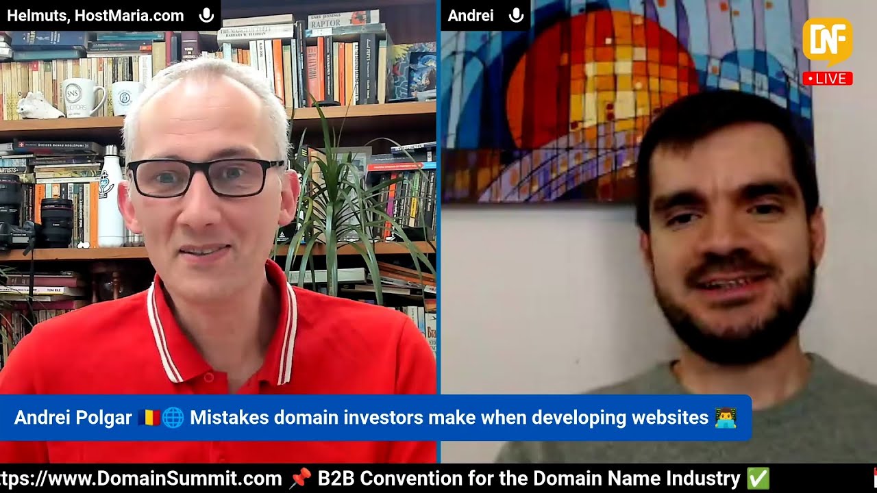 Andrei Polgar 🇷🇴🌐 Gigantic Websites and Avoiding Website Development  Mistakes for Domain Investors