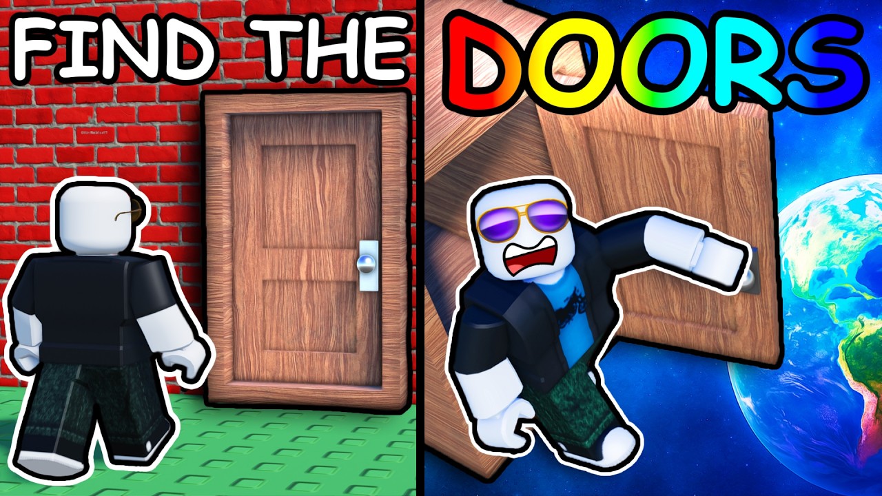 Finding EVERY Door in Roblox find the doors...