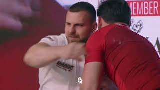 SASHO ADREEV - EUROPEAN ARMWRESTLING CHAMPIONSHIP 2024 - RIGHT HAND -SENIOR MAN - 90KG RIGHT HAND