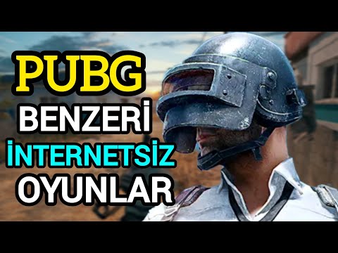 🔥PUBG BENZERİ İNTERNETSİZ OYUNLAR 🤫