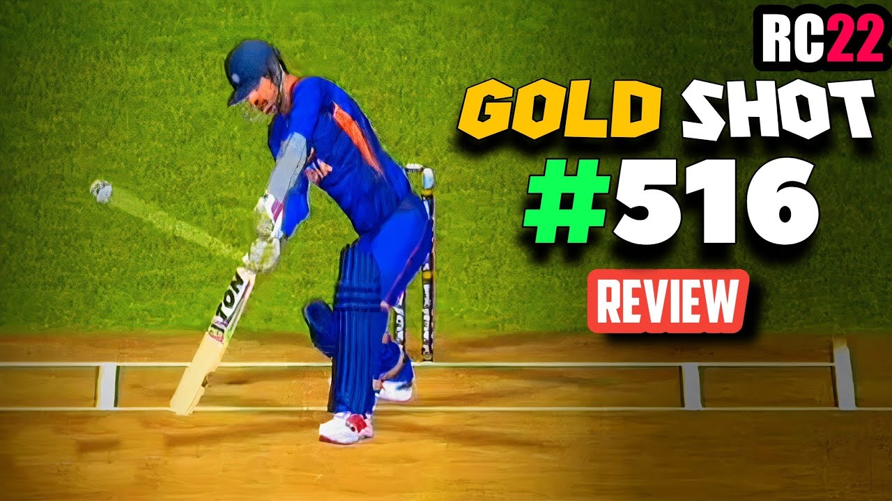 🔥 Real cricket 22 !! #516 New Gold Shot || Rc22 Shot of the Week Review ...