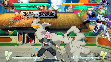 DBFZ Android 18, 2 assists, 1 bar 50% combo