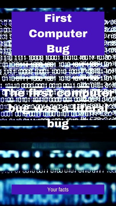 The First Computer Bug Was a.... #shorts #subscribe #facts - YouTube