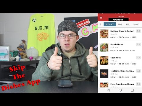 Skip The Dishes App