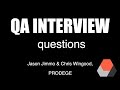 QA Interview Questions | Jason Jimmo & Chris Wingood, Prodege