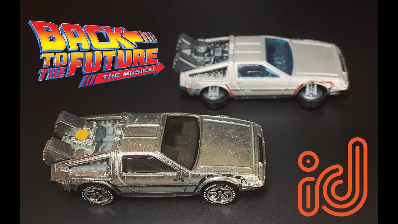HotWheels ID Back To the Future DeLorean Unboxing - YouTube