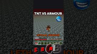 Tnt vs Armour 🔥❤️ #minecraft #memes #tiktok #shorts #heenaprajapati #trending