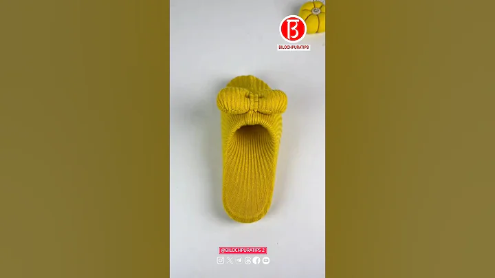 Unworn sweaters can be turned into warm slippers