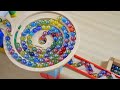 Marble Run Race HABA Quadrilla Kumi Kumi Slope ☆ Long Wave Course