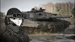 Panzermensch but you're a Leopard II Commander on the Eastern Front