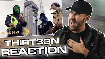 [ 🇺🇸 Reaction ] #CGE S13 X C1 (7th) - Thirt33n Freestyle (Music Video) | Pressplay