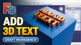 How to Add Text in FreeCAD 1.1 (2026) — Quick & Easy