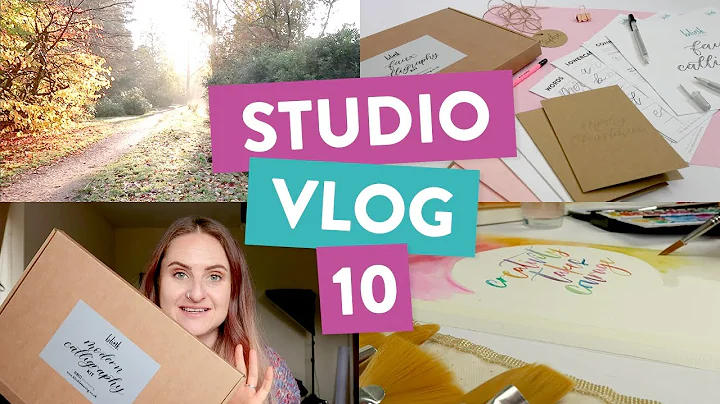 Behind the Scenes of a Creative Studio | Calligraphy Kits, Brand Collaborations & More