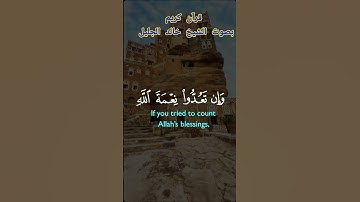 قران كريم بصوت الشيخ خالد الجليل #قران_كريم_بصوت_جميل_جدا #اكسبلور #قران_كريم #duet #دويتو #لايك