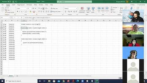 CMPSC115-1769 A look at arrays and completion of the Distinct program
